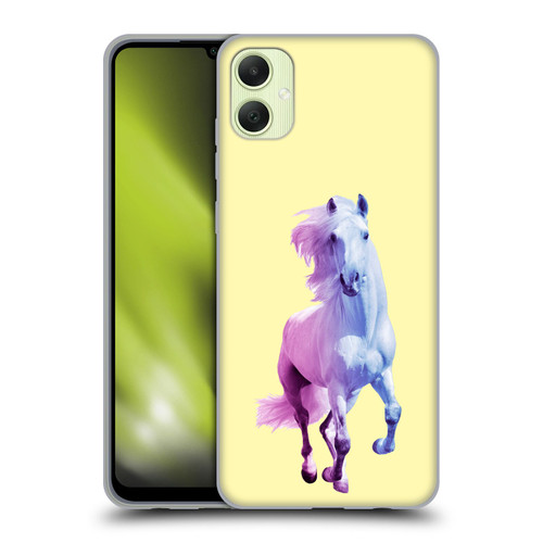 Mark Ashkenazi Pastel Potraits Yellow Horse Soft Gel Case for Samsung Galaxy A05