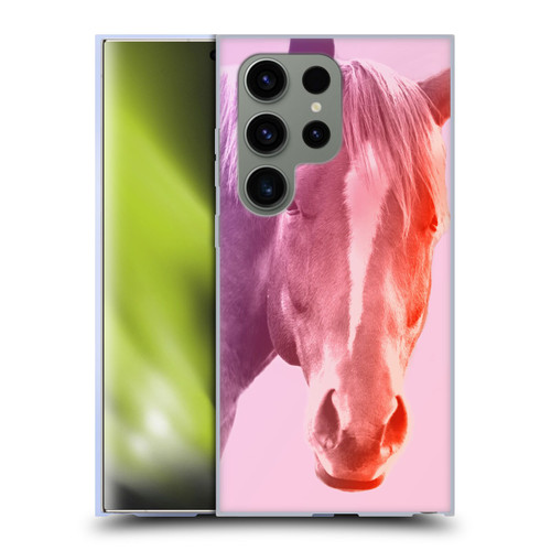 Mark Ashkenazi Pastel Potraits Horse Soft Gel Case for Samsung Galaxy S24 Ultra 5G