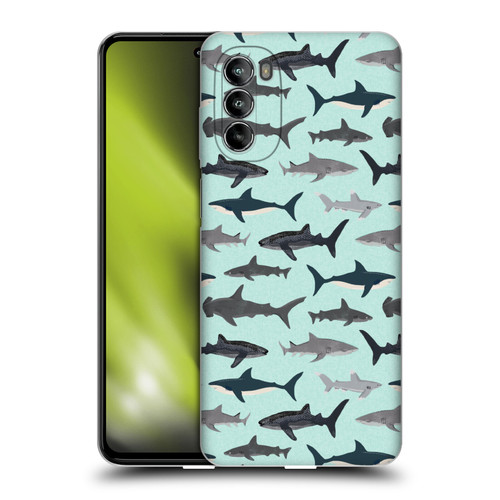 Andrea Lauren Design Sea Animals Sharks Soft Gel Case for Motorola Moto G82 5G