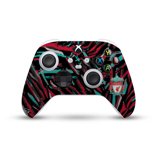 Liverpool Football Club Art Abstract Brush Vinyl Sticker Skin Decal Cover for Microsoft Xbox Series X / Series S Controller