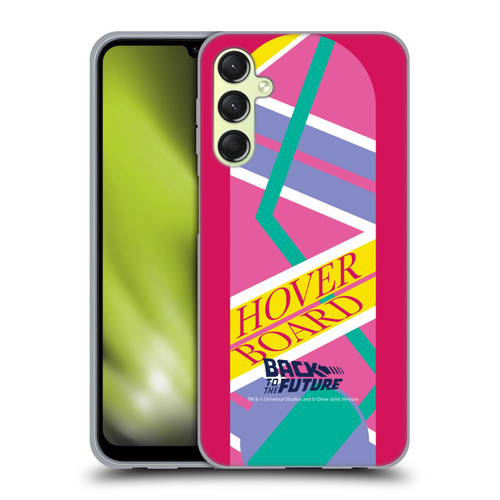 Back to the Future I Composed Art Hoverboard 2 Soft Gel Case for Samsung Galaxy A24 4G / Galaxy M34 5G