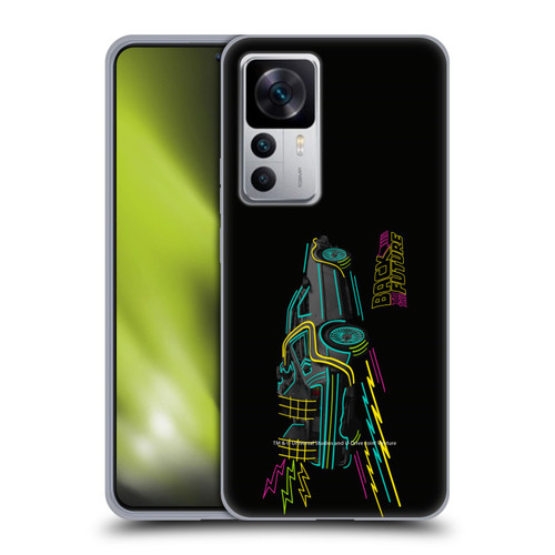 Back to the Future I Composed Art Neon Soft Gel Case for Xiaomi 12T 5G / 12T Pro 5G / Redmi K50 Ultra 5G