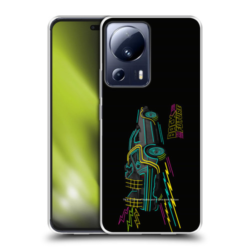 Back to the Future I Composed Art Neon Soft Gel Case for Xiaomi 13 Lite 5G