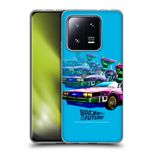 Back to the Future I Composed Art Time Machine Car Soft Gel Case for Xiaomi 13 Pro 5G