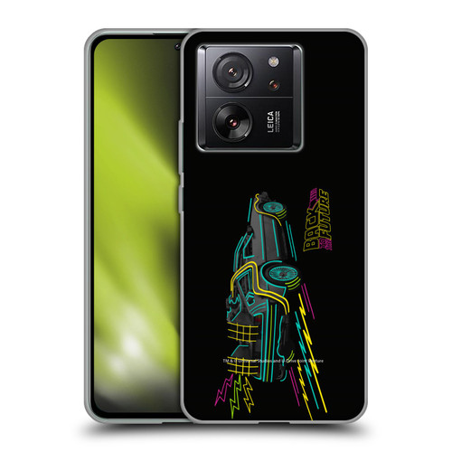 Back to the Future I Composed Art Neon Soft Gel Case for Xiaomi 13T 5G / 13T Pro 5G