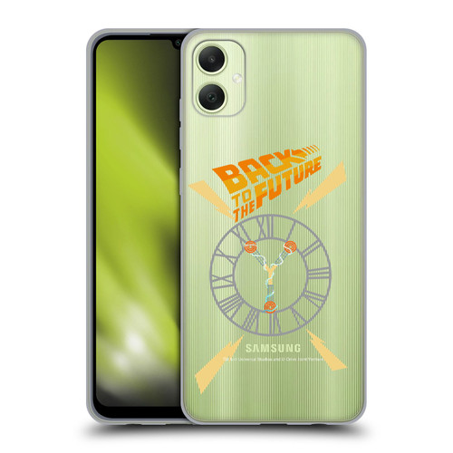 Back to the Future I Graphics Clock Tower Soft Gel Case for Samsung Galaxy A05