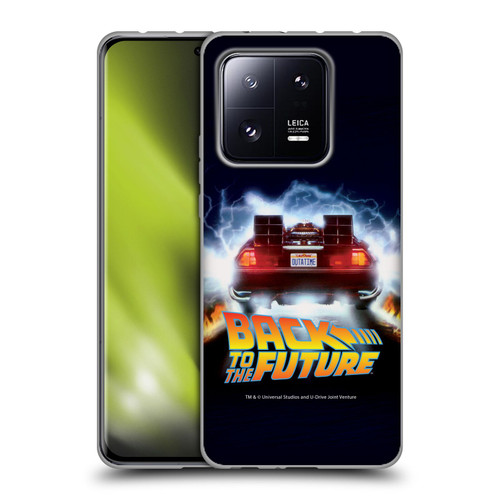 Back to the Future I Key Art Time Machine Car Soft Gel Case for Xiaomi 13 Pro 5G