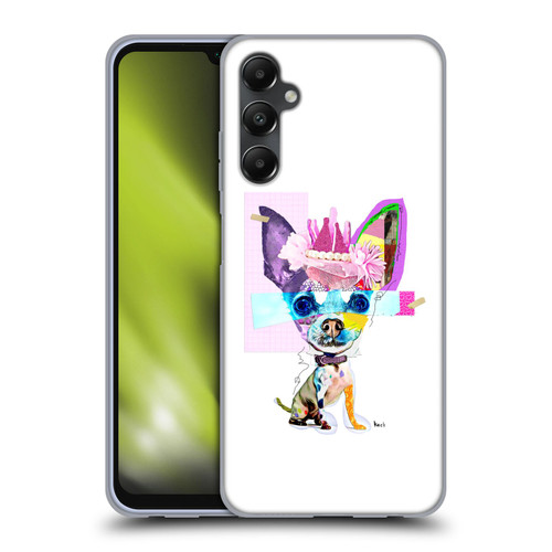 Michel Keck Animal Collage Chihuahua Soft Gel Case for Samsung Galaxy A05s
