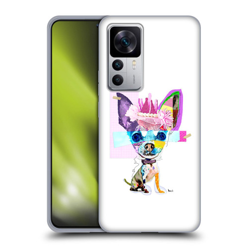 Michel Keck Animal Collage Chihuahua Soft Gel Case for Xiaomi 12T 5G / 12T Pro 5G / Redmi K50 Ultra 5G