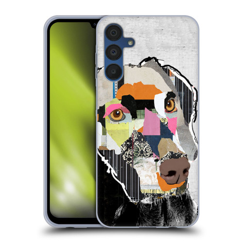 Michel Keck Dogs 2 Weimaraner Soft Gel Case for Samsung Galaxy A15