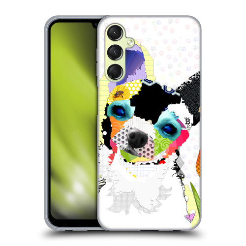 Michel Keck Dogs 2 Chihuahua Soft Gel Case for Samsung Galaxy A24 4G / M34 5G