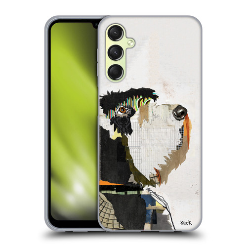 Michel Keck Dogs 2 Schnauzer Soft Gel Case for Samsung Galaxy A24 4G / M34 5G