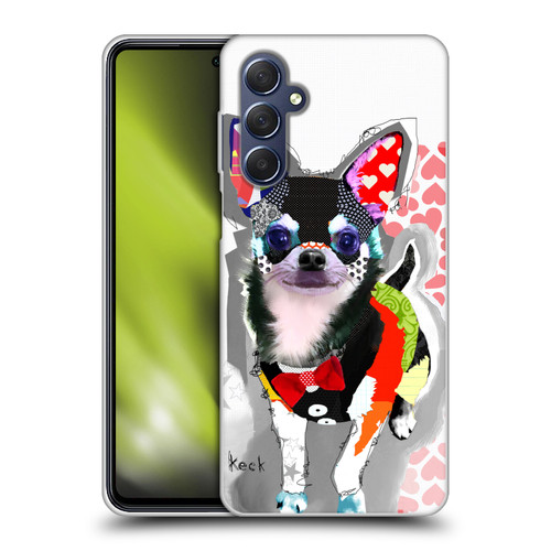 Michel Keck Dogs 3 Chihuahua Soft Gel Case for Samsung Galaxy M54 5G