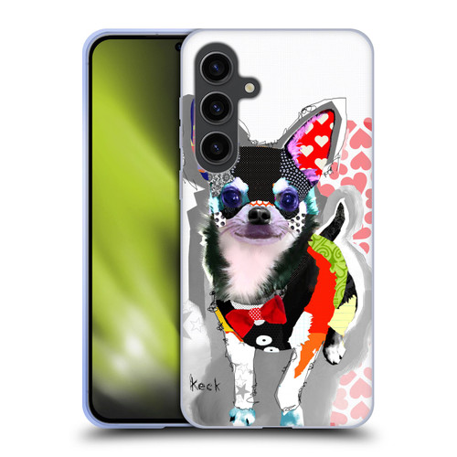 Michel Keck Dogs 3 Chihuahua Soft Gel Case for Samsung Galaxy S24+ 5G