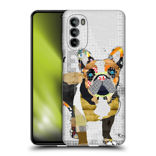 Michel Keck Dogs 4 French Bulldog Soft Gel Case for Motorola Moto G82 5G
