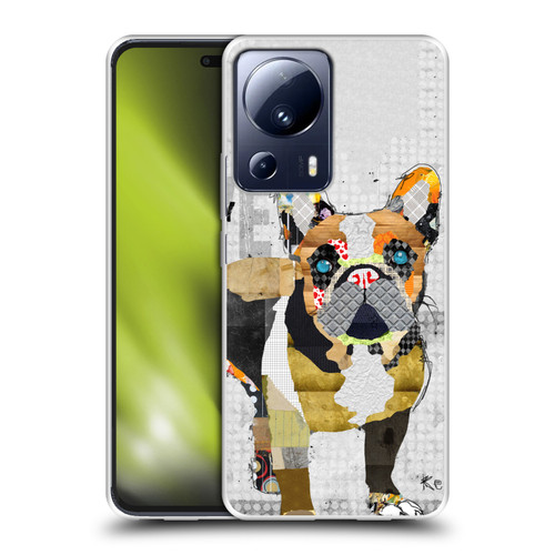 Michel Keck Dogs 4 French Bulldog Soft Gel Case for Xiaomi 13 Lite 5G