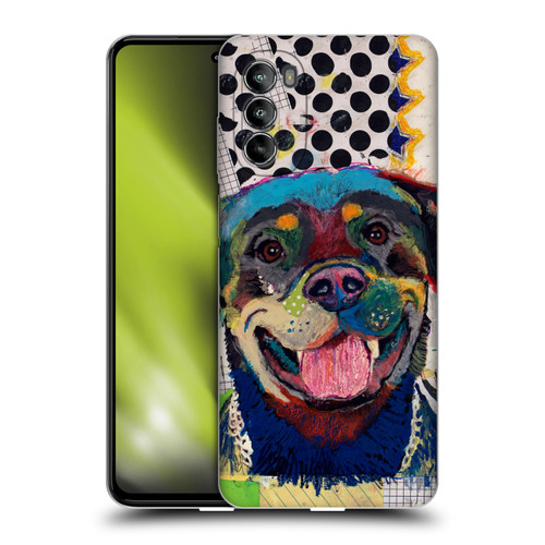 Michel Keck Dogs Rottweiler Soft Gel Case for Motorola Moto G82 5G
