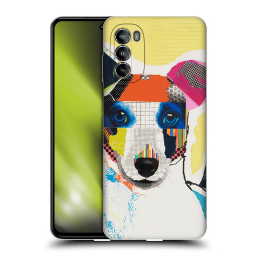Michel Keck Dogs Whippet Soft Gel Case for Motorola Moto G82 5G