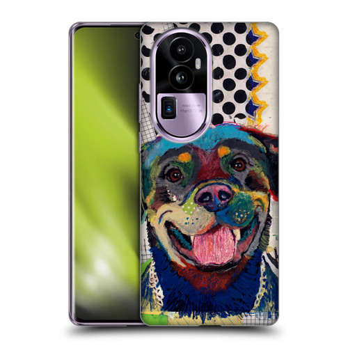 Michel Keck Dogs Rottweiler Soft Gel Case for OPPO Reno10 Pro+