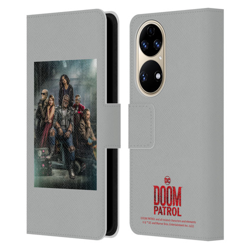 Doom Patrol Graphics Poster 1 Leather Book Wallet Case Cover For Huawei P50