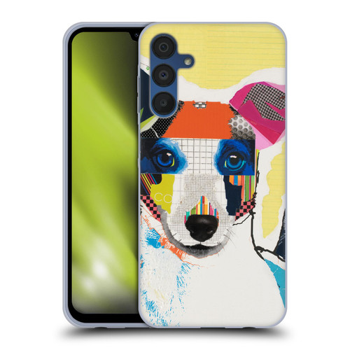 Michel Keck Dogs Whippet Soft Gel Case for Samsung Galaxy A15
