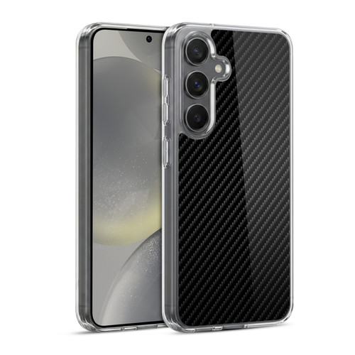 Alyn Spiller Carbon Fiber Plain Soft Gel Case for Samsung Galaxy S24 5G & MagSafe