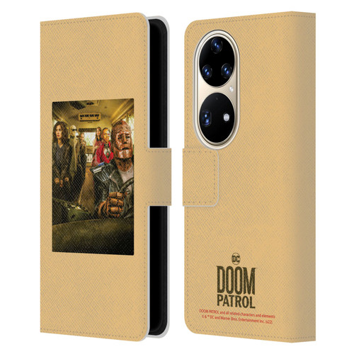 Doom Patrol Graphics Poster 2 Leather Book Wallet Case Cover For Huawei P50 Pro