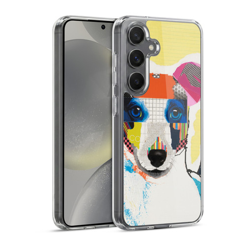 Michel Keck Dogs Whippet Soft Gel Case for Samsung Galaxy S24 5G & MagSafe