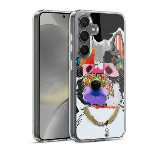 Michel Keck Dogs Westie Soft Gel Case for Samsung Galaxy S24 5G & MagSafe