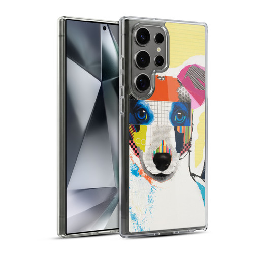 Michel Keck Dogs Whippet Soft Gel Case for Samsung Galaxy S24 Ultra 5G & MagSafe