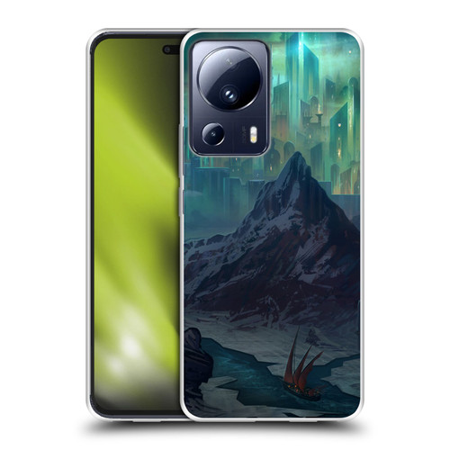 Alyn Spiller Environment Art Northern Kingdom Soft Gel Case for Xiaomi 13 Lite 5G