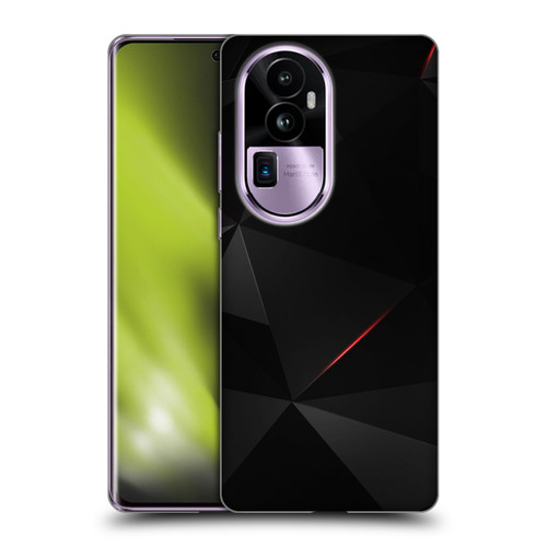Alyn Spiller Tectonic Red Soft Gel Case for OPPO Reno10 Pro+