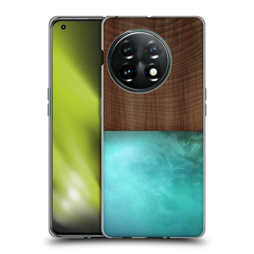 Alyn Spiller Wood & Resin Blocking Soft Gel Case for OnePlus 11 5G