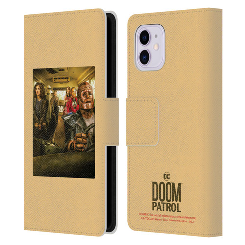 Doom Patrol Graphics Poster 2 Leather Book Wallet Case Cover For Apple iPhone 11