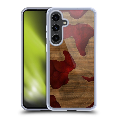 Alyn Spiller Wood & Resin Fire Soft Gel Case for Samsung Galaxy S24+ 5G