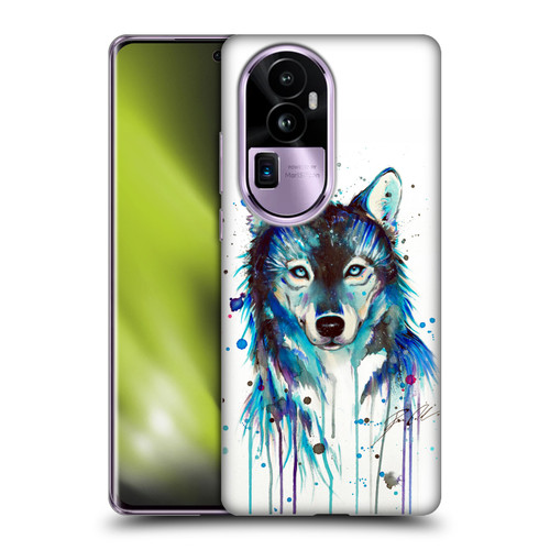 Pixie Cold Animals Ice Wolf Soft Gel Case for OPPO Reno10 Pro+