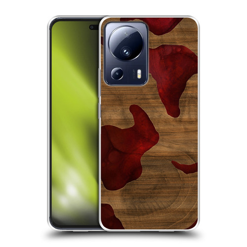Alyn Spiller Wood & Resin Fire Soft Gel Case for Xiaomi 13 Lite 5G