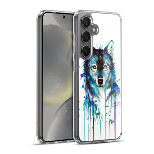 Pixie Cold Animals Ice Wolf Soft Gel Case for Samsung Galaxy S24+ 5G & MagSafe