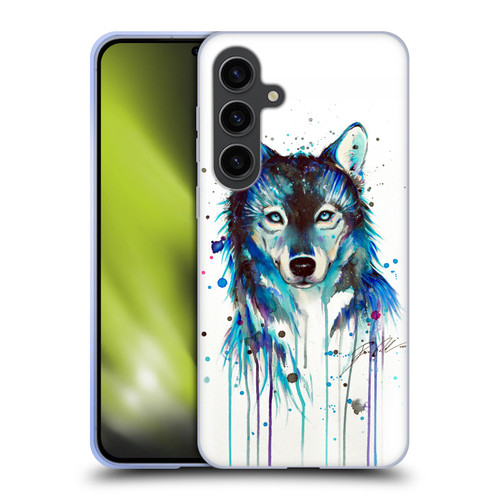 Pixie Cold Animals Ice Wolf Soft Gel Case for Samsung Galaxy S24+ 5G
