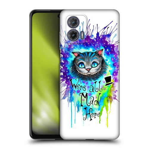 Pixie Cold Cats We Are All Mad Here Soft Gel Case for Motorola Moto G73 5G