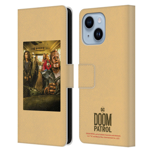 Doom Patrol Graphics Poster 2 Leather Book Wallet Case Cover For Apple iPhone 14 Plus