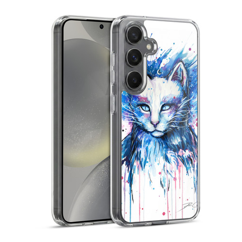 Pixie Cold Cats Space Soft Gel Case for Samsung Galaxy S24 5G & MagSafe