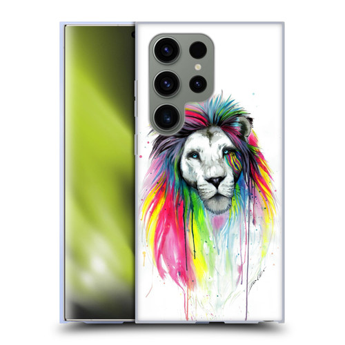 Pixie Cold Cats Rainbow Mane Soft Gel Case for Samsung Galaxy S24 Ultra 5G