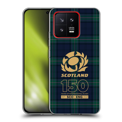 Scotland Rugby 150th Anniversary Tartan Soft Gel Case for Xiaomi 13 5G
