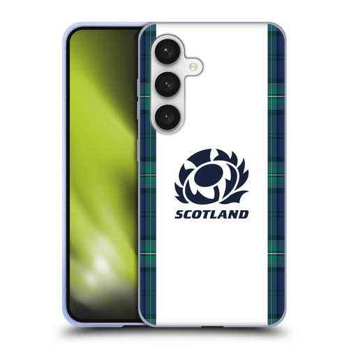 Scotland Rugby 2023/24 Crest Kit Away Soft Gel Case for Samsung Galaxy S24 5G