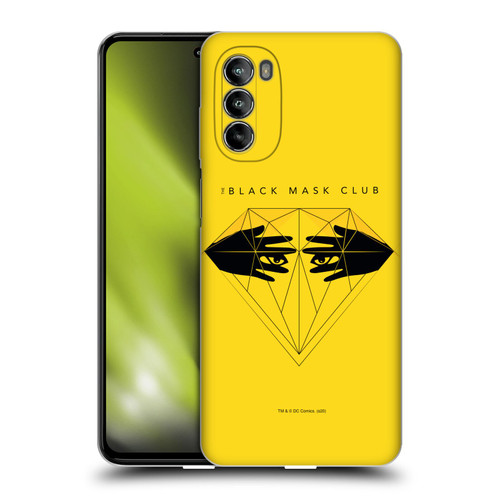 Birds of Prey DC Comics Graphics Black Club Logo Soft Gel Case for Motorola Moto G82 5G