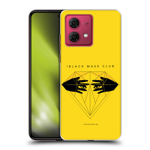 Birds of Prey DC Comics Graphics Black Club Logo Soft Gel Case for Motorola Moto G84 5G