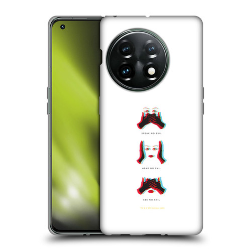 Birds of Prey DC Comics Graphics Speak, Hear, See No Evil Soft Gel Case for OnePlus 11 5G