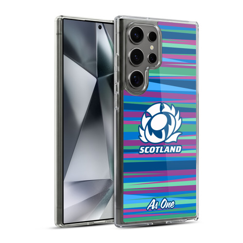 Scotland Rugby Graphics Training Pattern Soft Gel Case for Samsung Galaxy S24 Ultra 5G