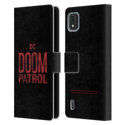 Doom Patrol Graphics Logo Leather Book Wallet Case Cover For Nokia C2 2nd Edition